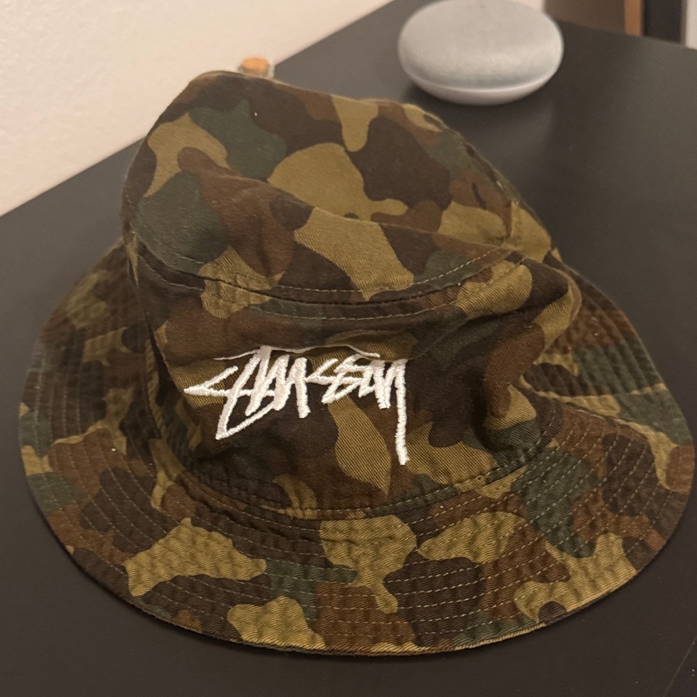 Stussy Woodland Camo Bucket Hat